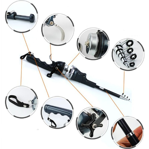 🔥Limited time offer 49% off🔥All-in-one Telescopic Fishing Rod Kit