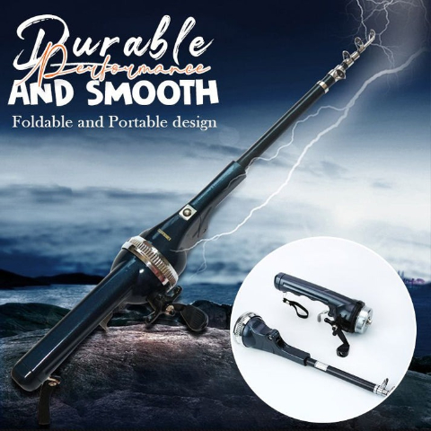 🔥Limited time offer 49% off🔥All-in-one Telescopic Fishing Rod Kit