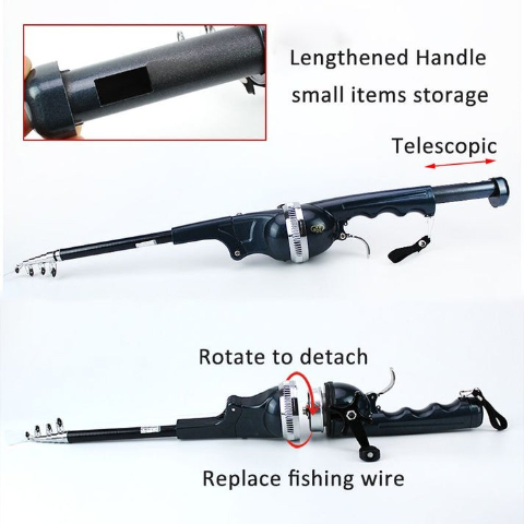 🔥Limited time offer 49% off🔥All-in-one Telescopic Fishing Rod Kit