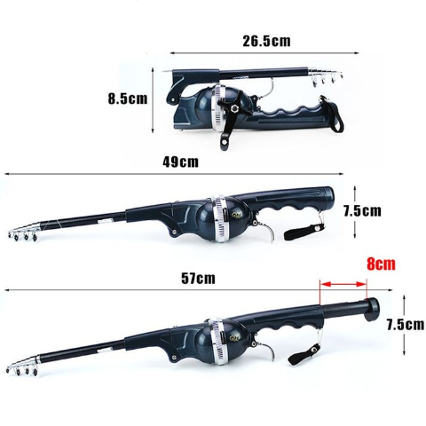 🔥Limited time offer 49% off🔥All-in-one Telescopic Fishing Rod Kit