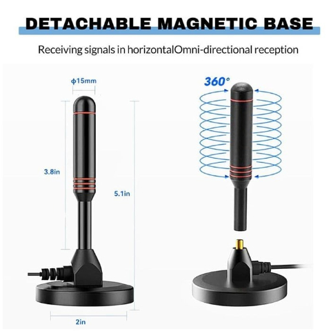 Hot Sale 49% OFF -🔥TV Antenna Digital HD Antena Indoor HDTV 1080P 4K Long Range
