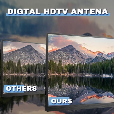 Hot Sale 49% OFF -🔥TV Antenna Digital HD Antena Indoor HDTV 1080P 4K Long Range
