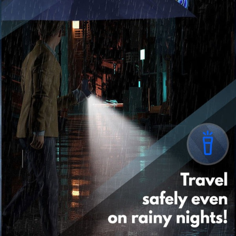 🌂Windproof LED Umbrella – Rain or Shine, Light Up in Style! 😍50% OFF Today Only!