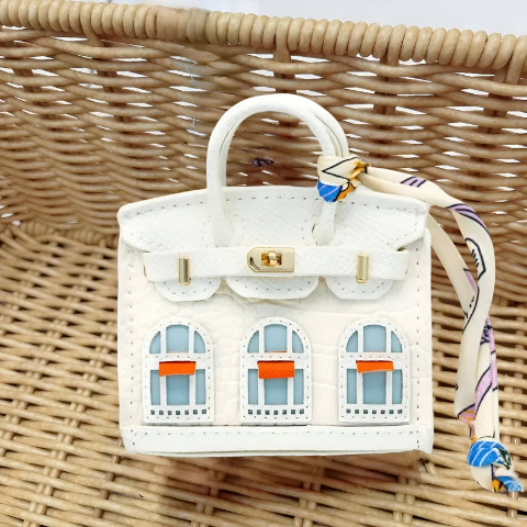 ✨ Mini Birkin-Style Windowed Bag - Elegant Collection👜