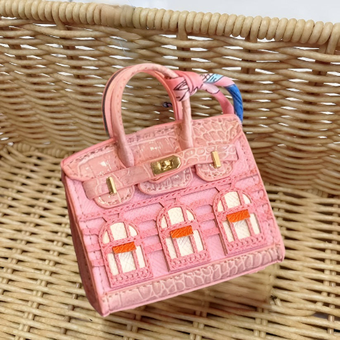 ✨ Mini Birkin-Style Windowed Bag - Elegant Collection👜