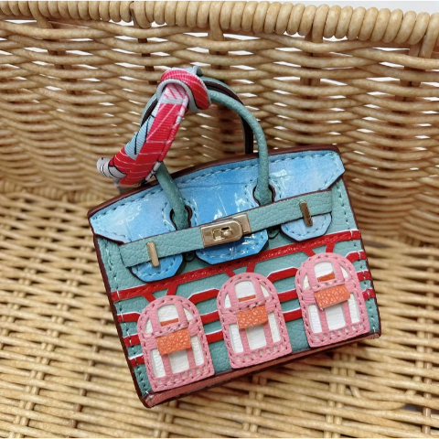 ✨ Mini Birkin-Style Windowed Bag - Elegant Collection👜