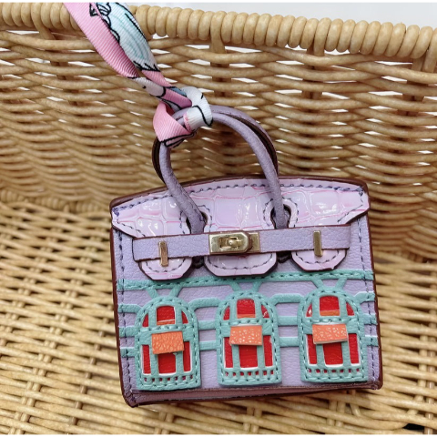 ✨ Mini Birkin-Style Windowed Bag - Elegant Collection👜