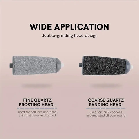 Electric Foot Callus Remover - Rechargeable, Portable Electronic Foot File