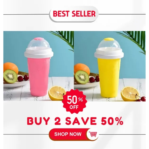 💫 Early Summer Sale 49% OFF 💫 Smoothie Slushy Cup ❄️