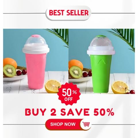 💫 Early Summer Sale 49% OFF 💫 Smoothie Slushy Cup ❄️