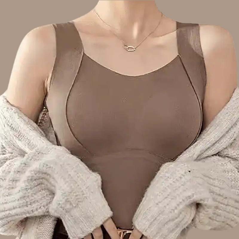 🎉Hot Selling Thickened Warm Tank Top with Shelf Bra