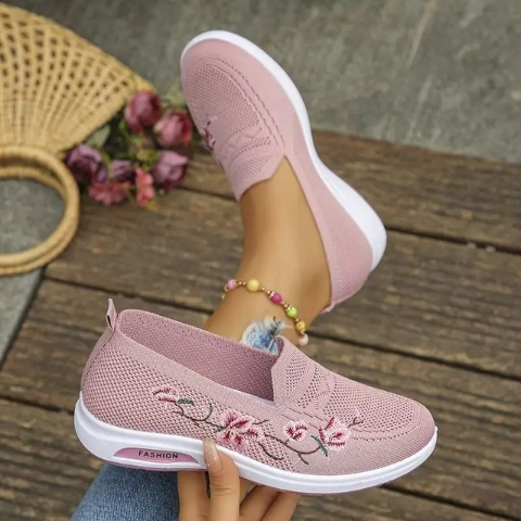 💥Hot Special Discount 70% OFF💥Women's breathable embroidered shoes, soft, comfortable & fashionable