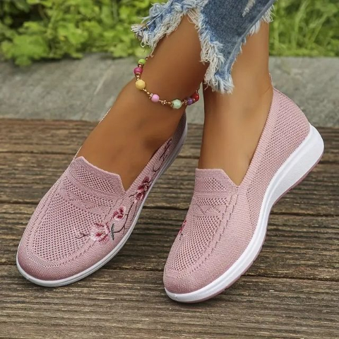 💥Hot Special Discount 70% OFF💥Women's breathable embroidered shoes, soft, comfortable & fashionable