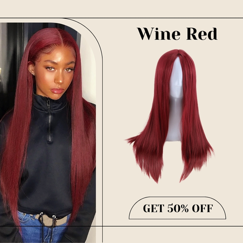 🌟 Sleek & Straight Heat-Resistant Wig – Soft Touch, Easy Style, Instant Glam ✨