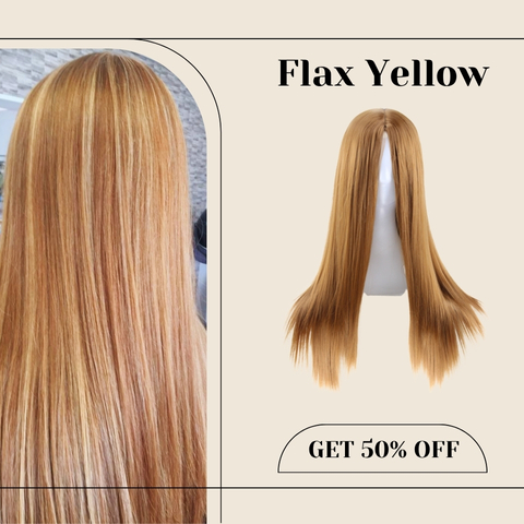 🌟 Sleek & Straight Heat-Resistant Wig – Soft Touch, Easy Style, Instant Glam ✨