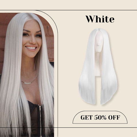 🌟 Sleek & Straight Heat-Resistant Wig – Soft Touch, Easy Style, Instant Glam ✨