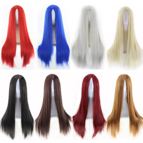 🌟 Sleek & Straight Heat-Resistant Wig – Soft Touch, Easy Style, Instant Glam ✨