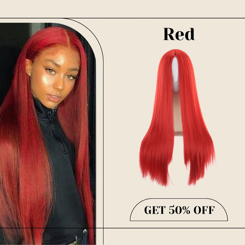 🌟 Sleek & Straight Heat-Resistant Wig – Soft Touch, Easy Style, Instant Glam ✨