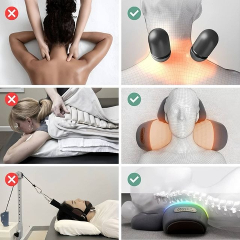 🔥70% OFF🔥 3 In 1 Neck Massage Pillow