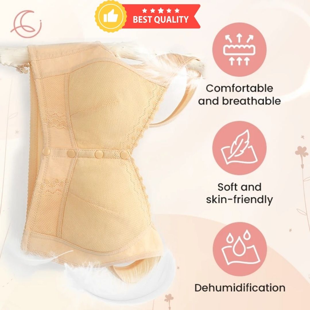 [80% OFF] 🎁 Summer Special 2025 🌞 Upgraded Front-Closure Breathable Bra for Seniors – A Meaningful Gift for the Women You Love 💞