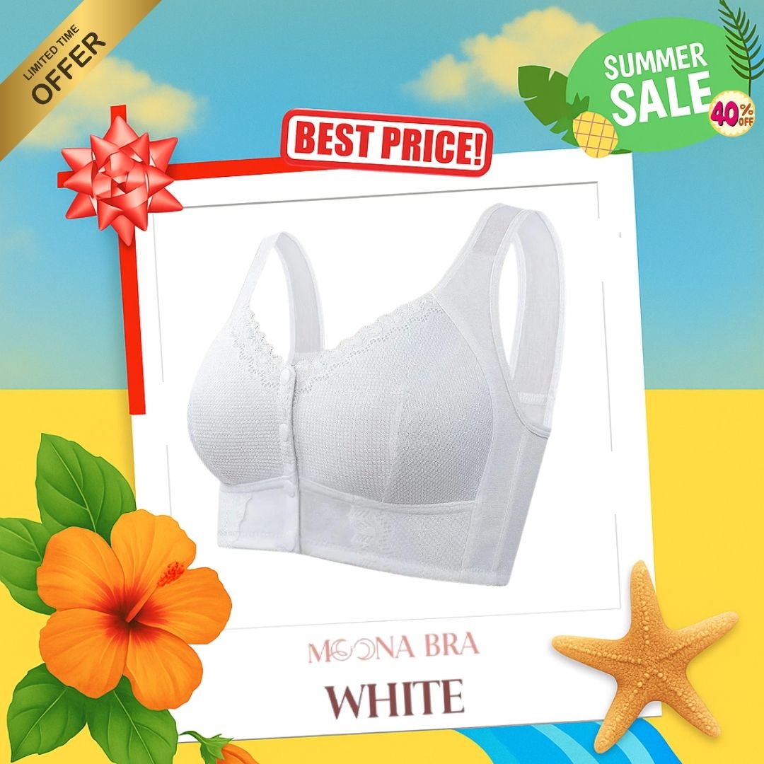 [80% OFF] 🎁 Summer Special 2025 🌞 Upgraded Front-Closure Breathable Bra for Seniors – A Meaningful Gift for the Women You Love 💞