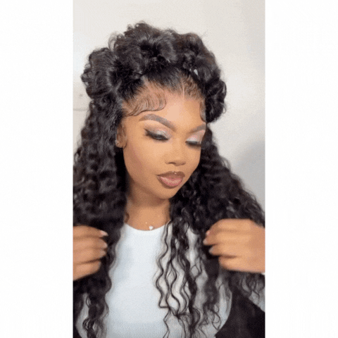 ✨Deep Wave Magic Lace Wig💖Stunning, Heat-Resistant & Ready to Slay! 💁‍♀️🔥