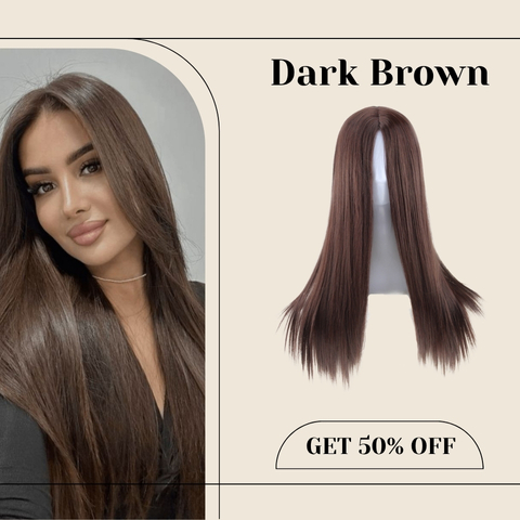 🌟 Sleek & Straight Heat-Resistant Wig – Soft Touch, Easy Style, Instant Glam ✨