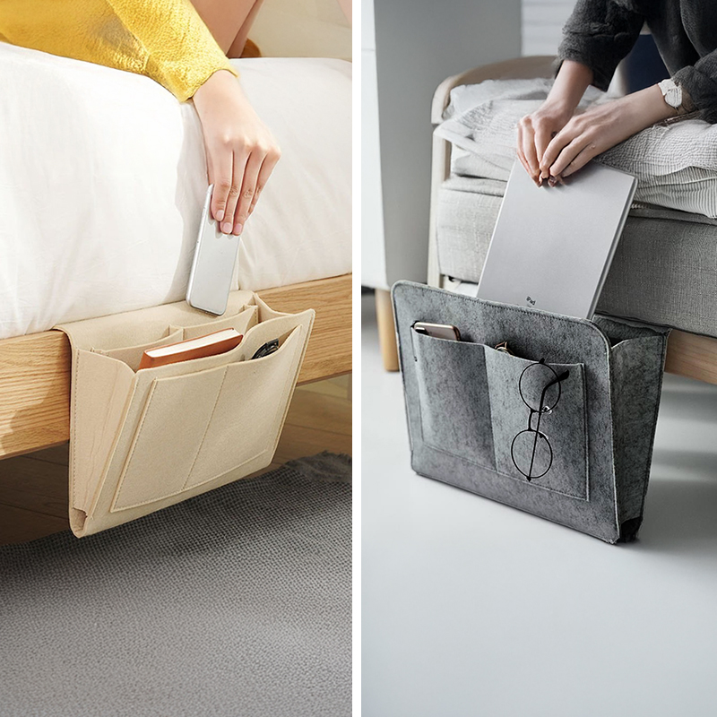 Storage Bag with Pockets Hanging Organizer