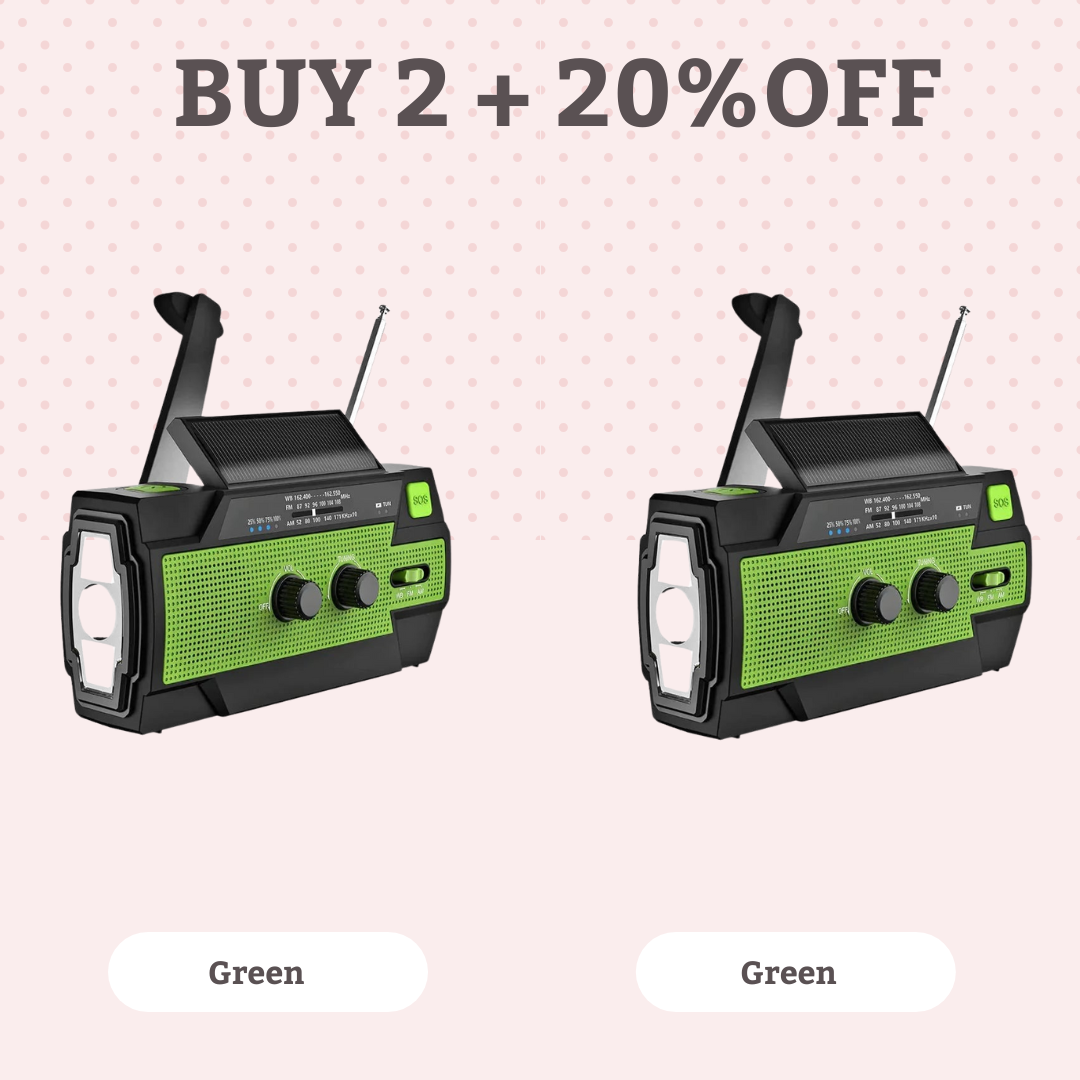 🔥LAST DAY SALE 49% OFF🔥TrailBlazer™ Emergency Solar Powered Radio 2.0