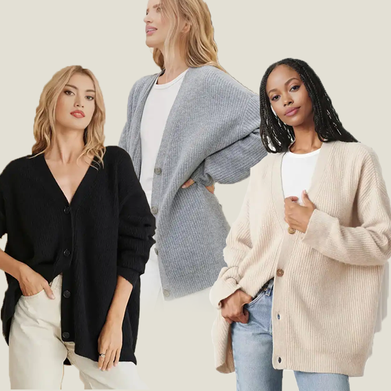 💕Cashmere Cocoon Cardigan — 🔥 49% OFF Today Only!