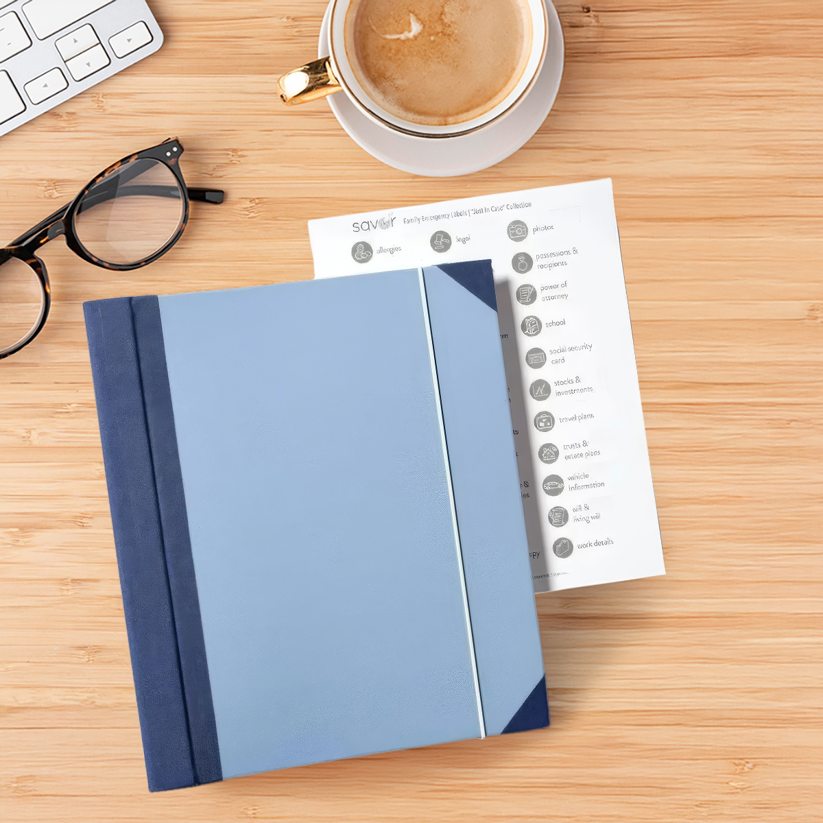 The Life Book Document Organizer - Binder For Important Documents