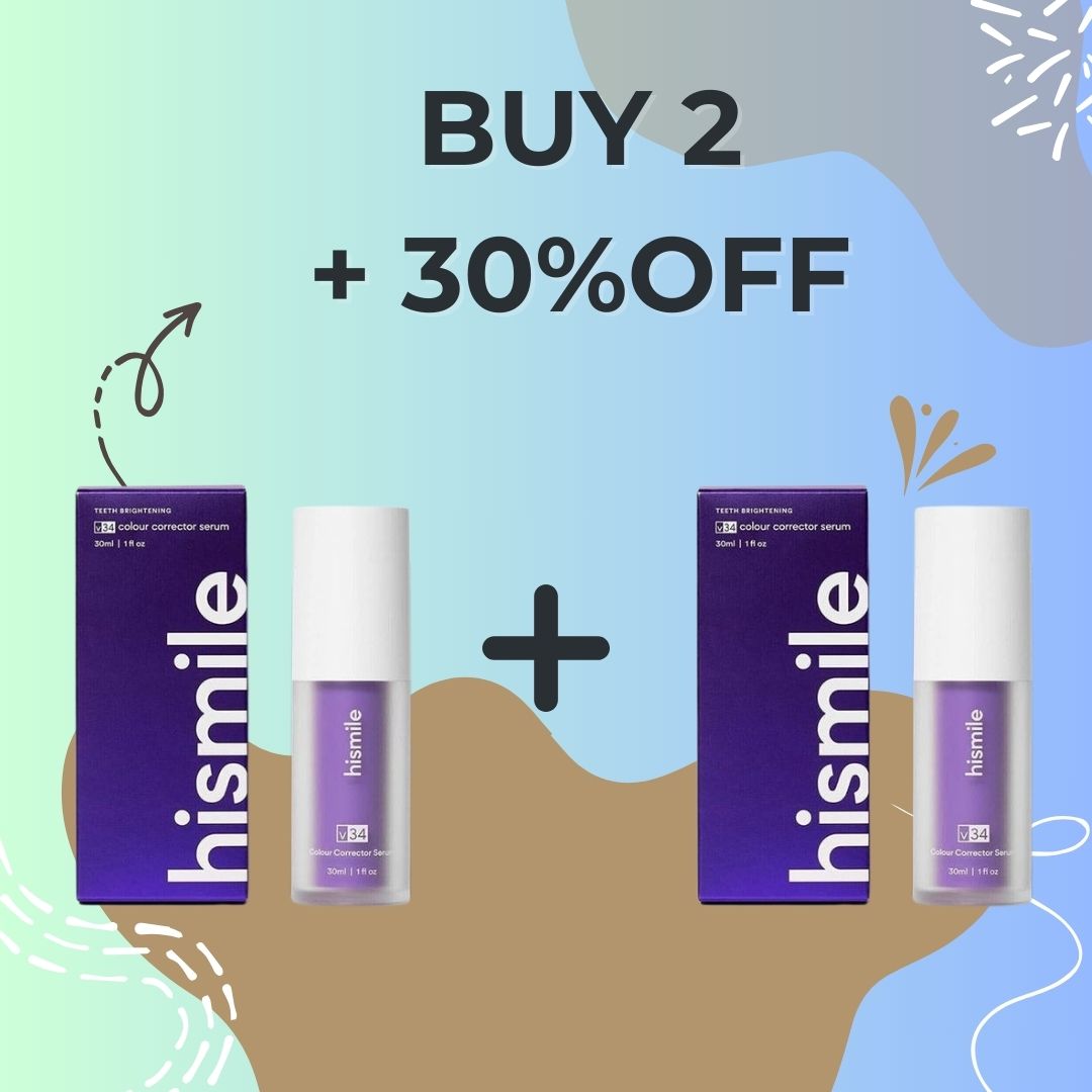 Hismile V34 Color Corrector Serum – Achieve a Brighter, Whiter Smile