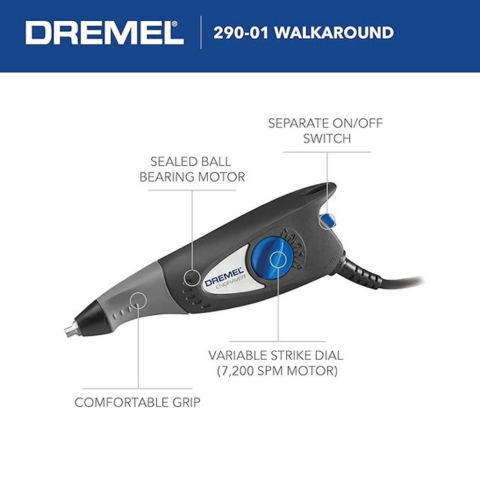 Dremel 120-Volt Engraver Rotary Tool with Stencils