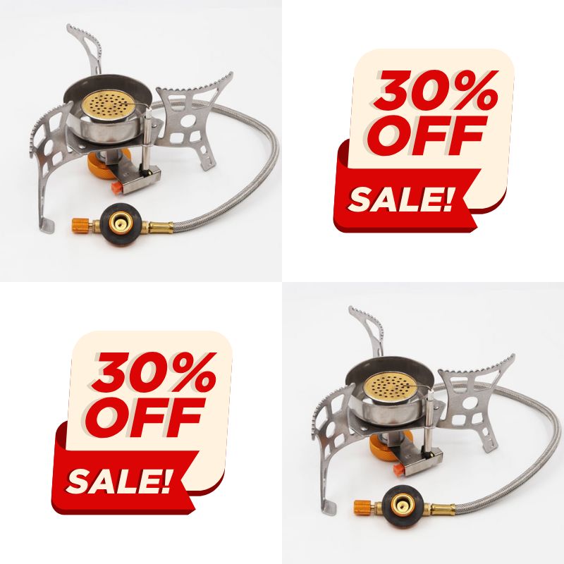 Camping Outdoor Windproof Gas Burner
