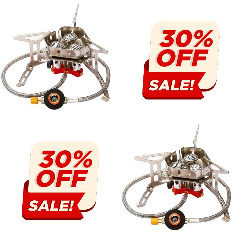 Camping Outdoor Windproof Gas Burner