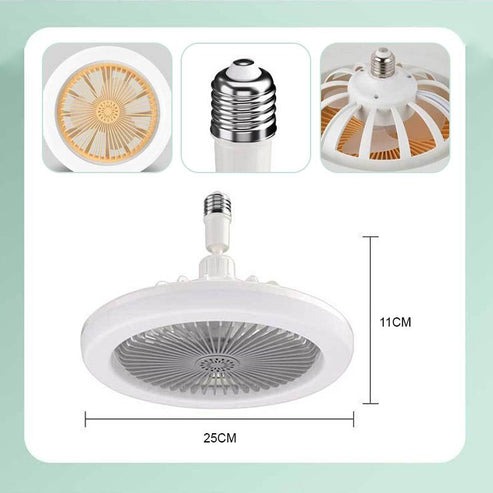 [⚡️BEST DEAL TODAY] 🔥 2-in-1 Silent Adjustable Fan Lamp with Remote Control for The Bedroom