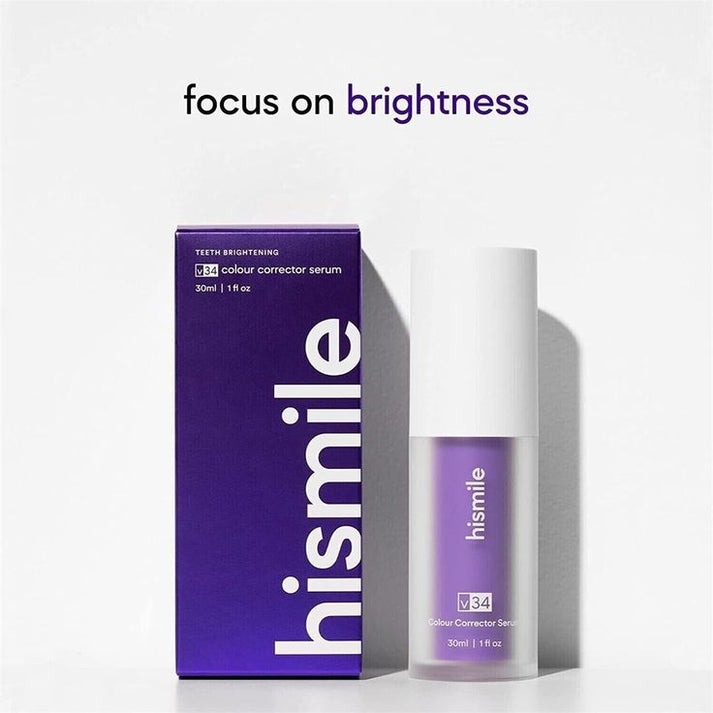 Hismile V34 Color Corrector Serum – Achieve a Brighter, Whiter Smile