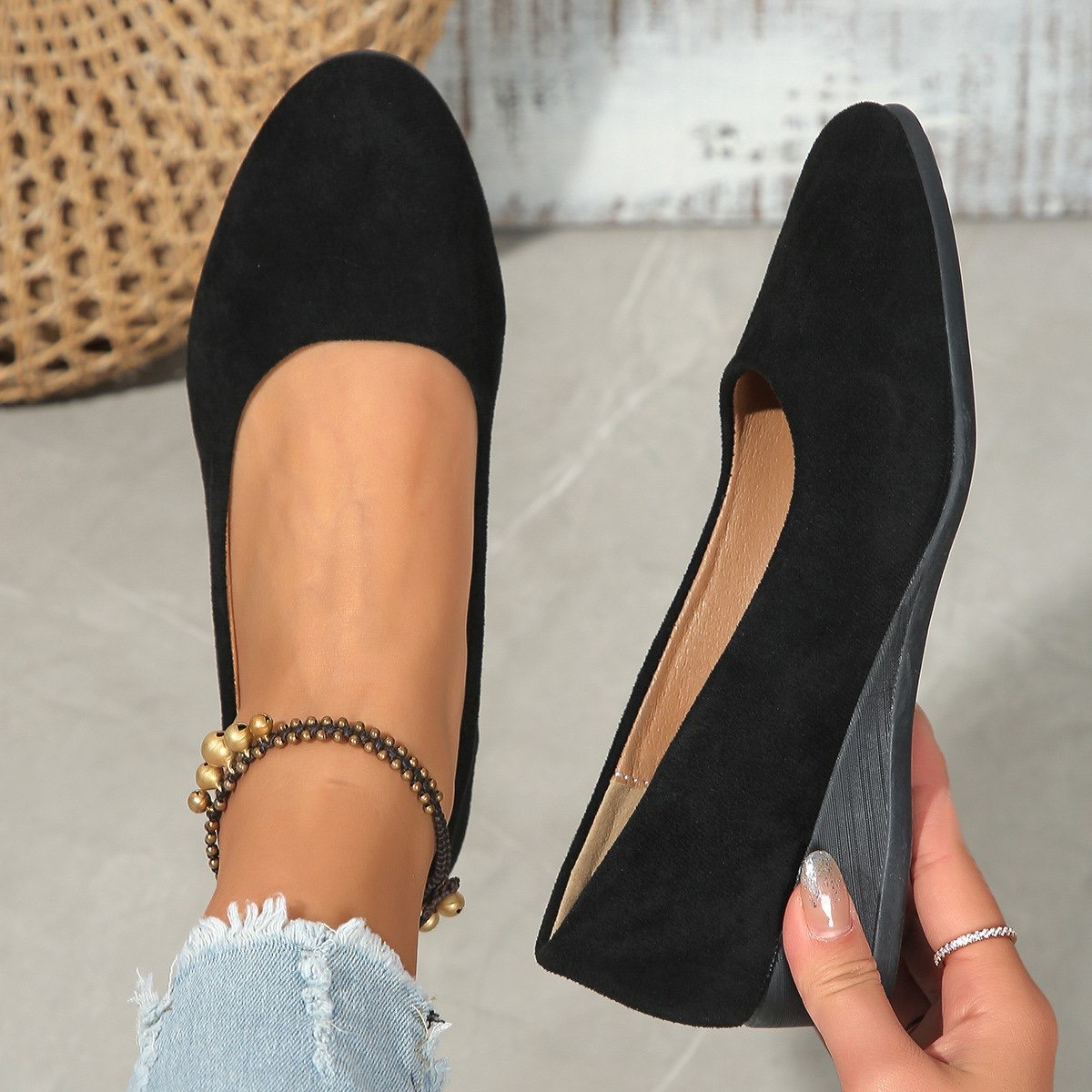 🔥Last Day Promotion 60% OFF 🔥 Comfortable, lightweight, anti-slip, breathable orthopedic flat shoes for women
