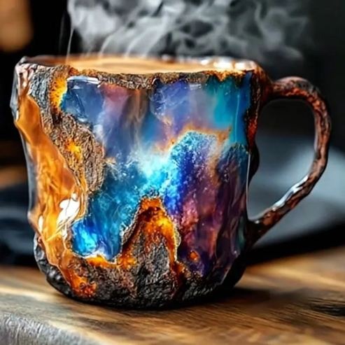✨Last Day 51% OFF🔥2025 New Mineral Crystal Coffee Mugs☕️