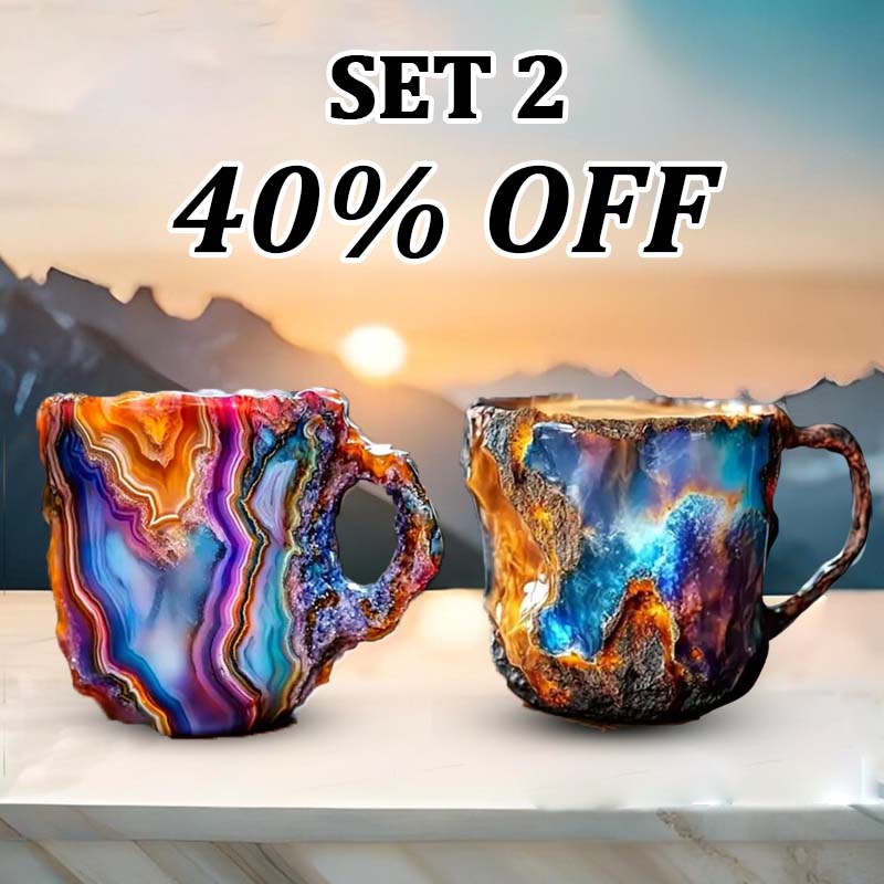 ✨Last Day 51% OFF🔥2025 New Mineral Crystal Coffee Mugs☕️