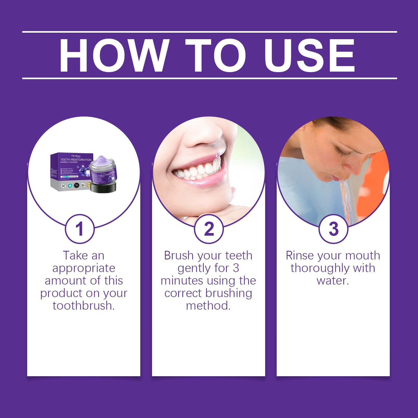 Teeth Whitening Powder | Deep Cleaning Formula