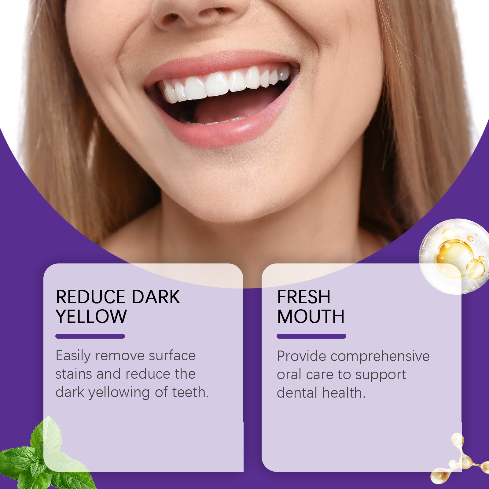 Teeth Whitening Powder | Deep Cleaning Formula