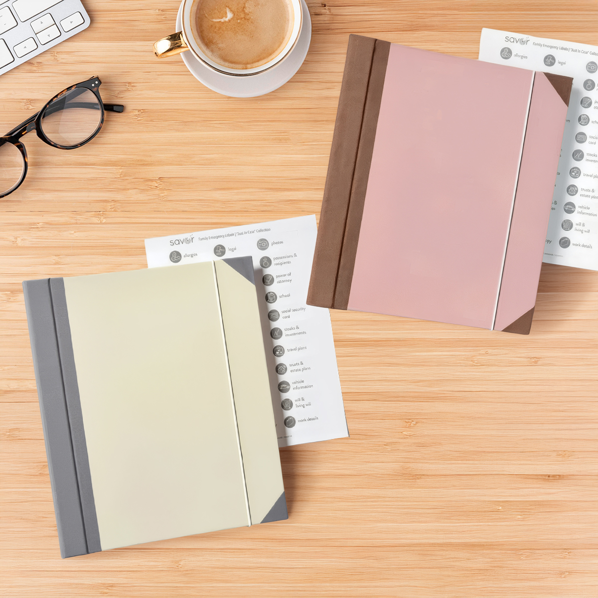 The Life Book Document Organizer - Binder For Important Documents
