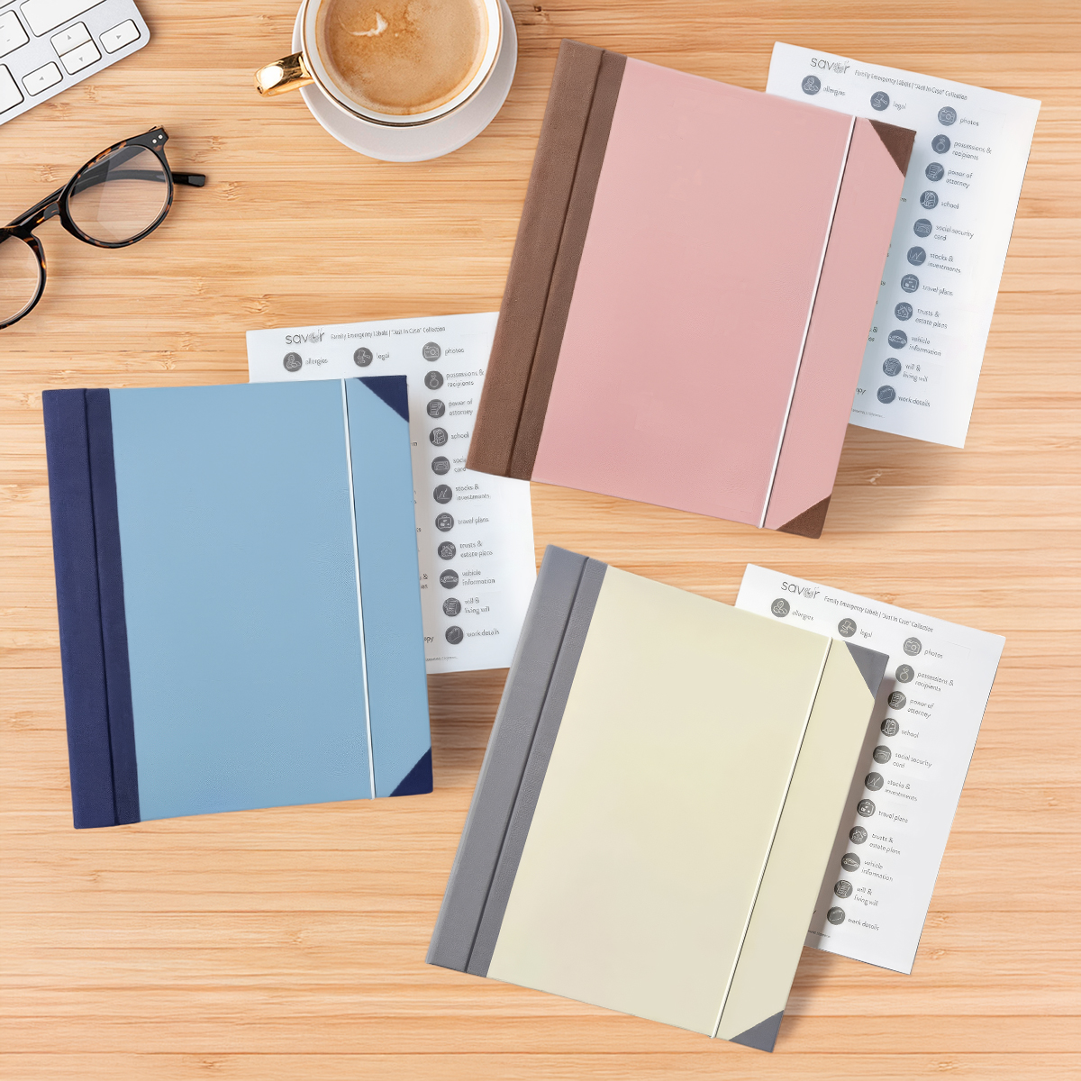 The Life Book Document Organizer - Binder For Important Documents