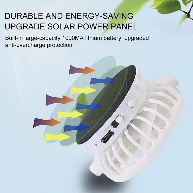 ⚡️FLASH SALE 70% OFF🎁Breathable Sunhat with Solar Fan