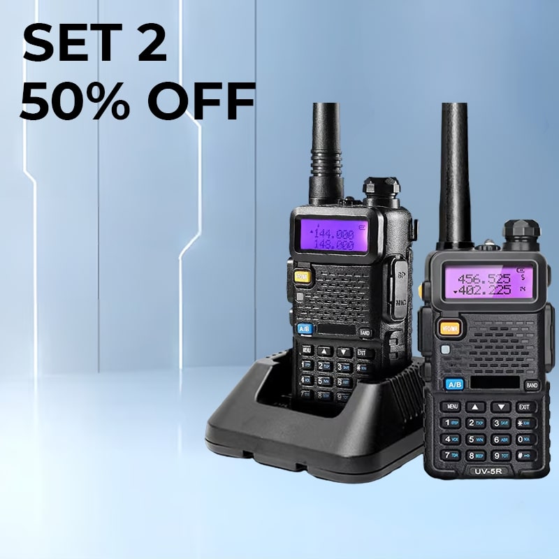 UV-5R Ham Radio Long Range UV5R Two Way Radio Dual Band Walkie