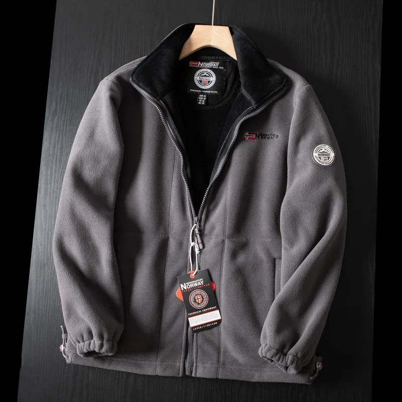🔥Men’s Double-Layer Polar Fleece Jacket（49% OFF）