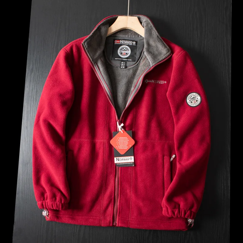 🔥Men’s Double-Layer Polar Fleece Jacket（49% OFF）