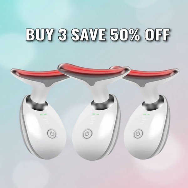 Face Lift 7 Colors Neck Beauty Neck Device Slim Massager Facial Lifting Tightening Face Wrinkle Remover Face Care Beauty Machine
