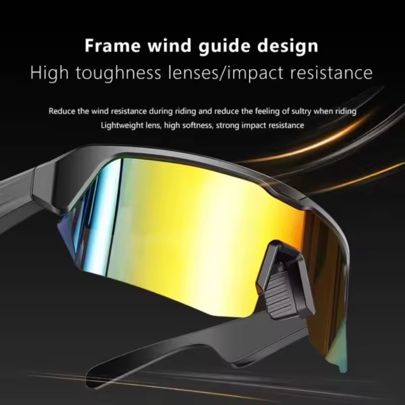 🕶️ Tint-adjustable sports sunglasses with built-in audio